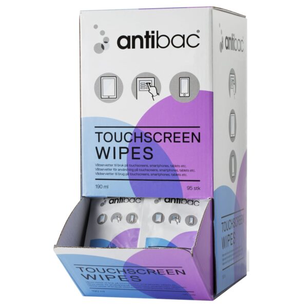 Antibac Touchscreen Wipes érintőképernyő tisztító kendő