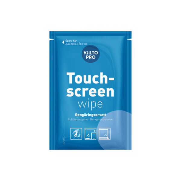 Kiilto Pro Touchscreen Wipes érintőképernyő tisztító kendő, 95 db