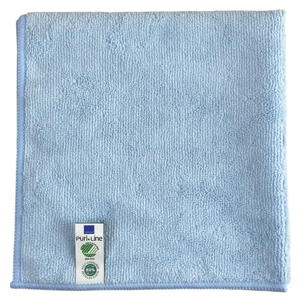 Abena Puri Line panno di pulizia in microfibra, 40x40 cm, blu