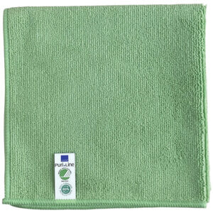 Abena Puri Line mikroszálas tisztítókendő, 40x40 cm, zöld