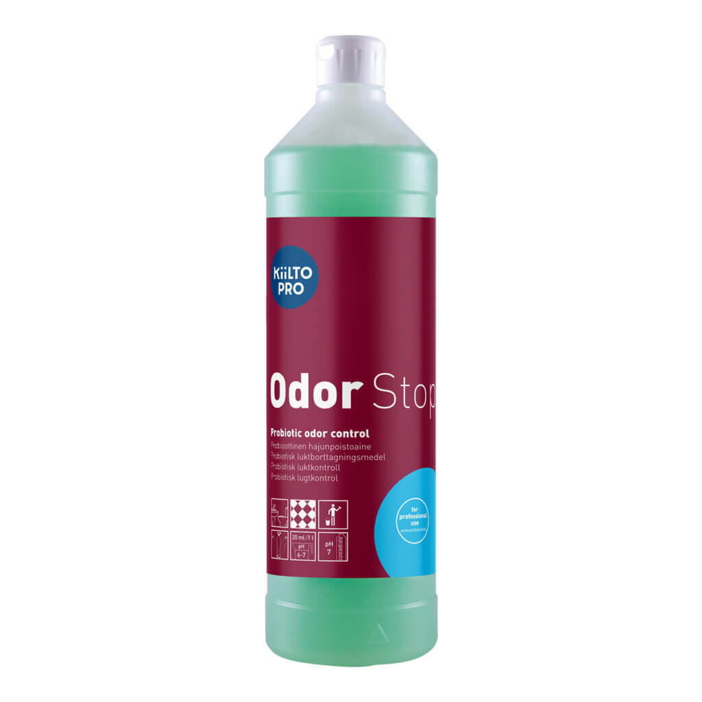 Kiilto Pro Odor Stop, концентрат, 1000 мл флакон