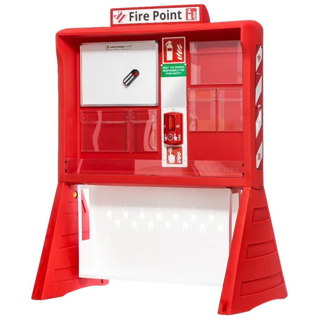 Nordik Fire Point, 188x222 cm, personalizējama tāfele ar vietējo ugunsdzēsības trauksmi