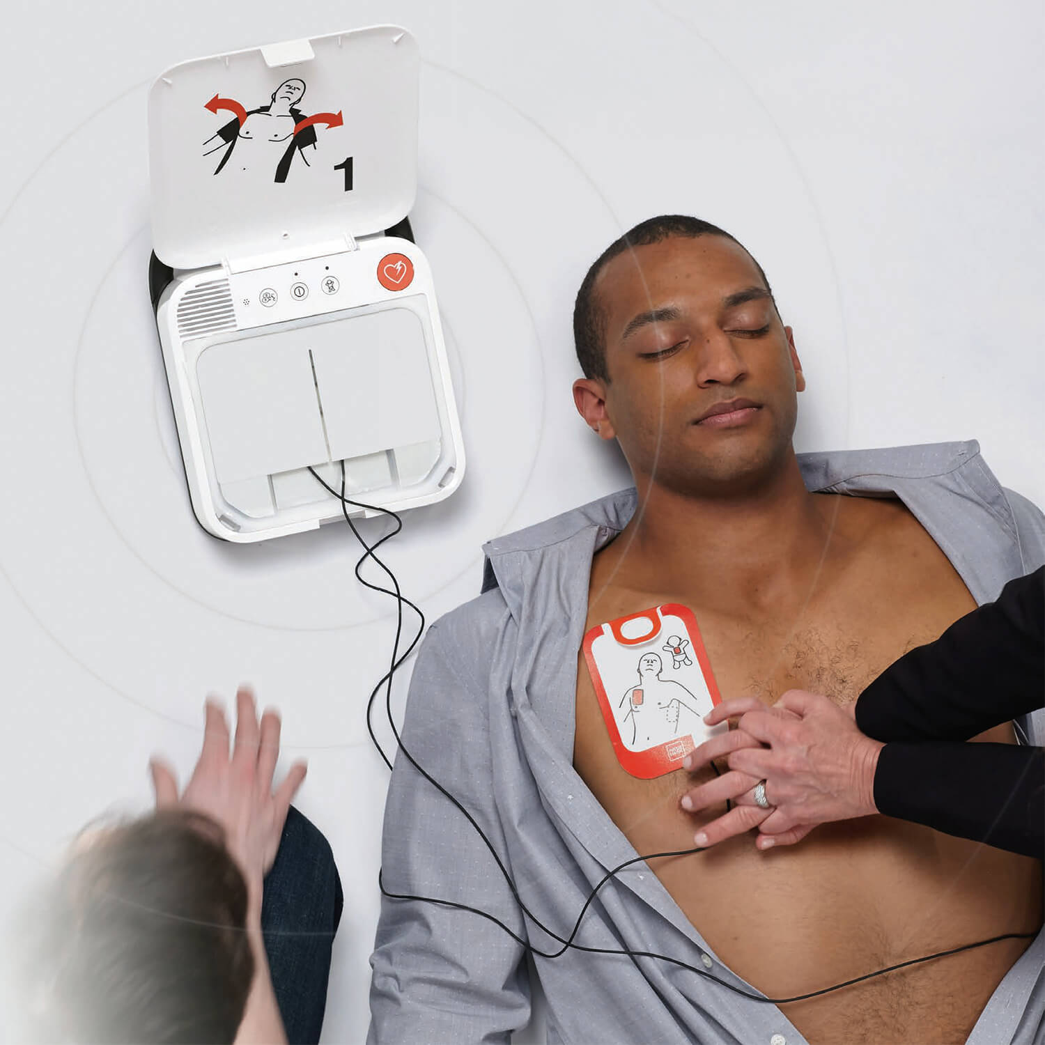 Lifepak CR2 defibrillator