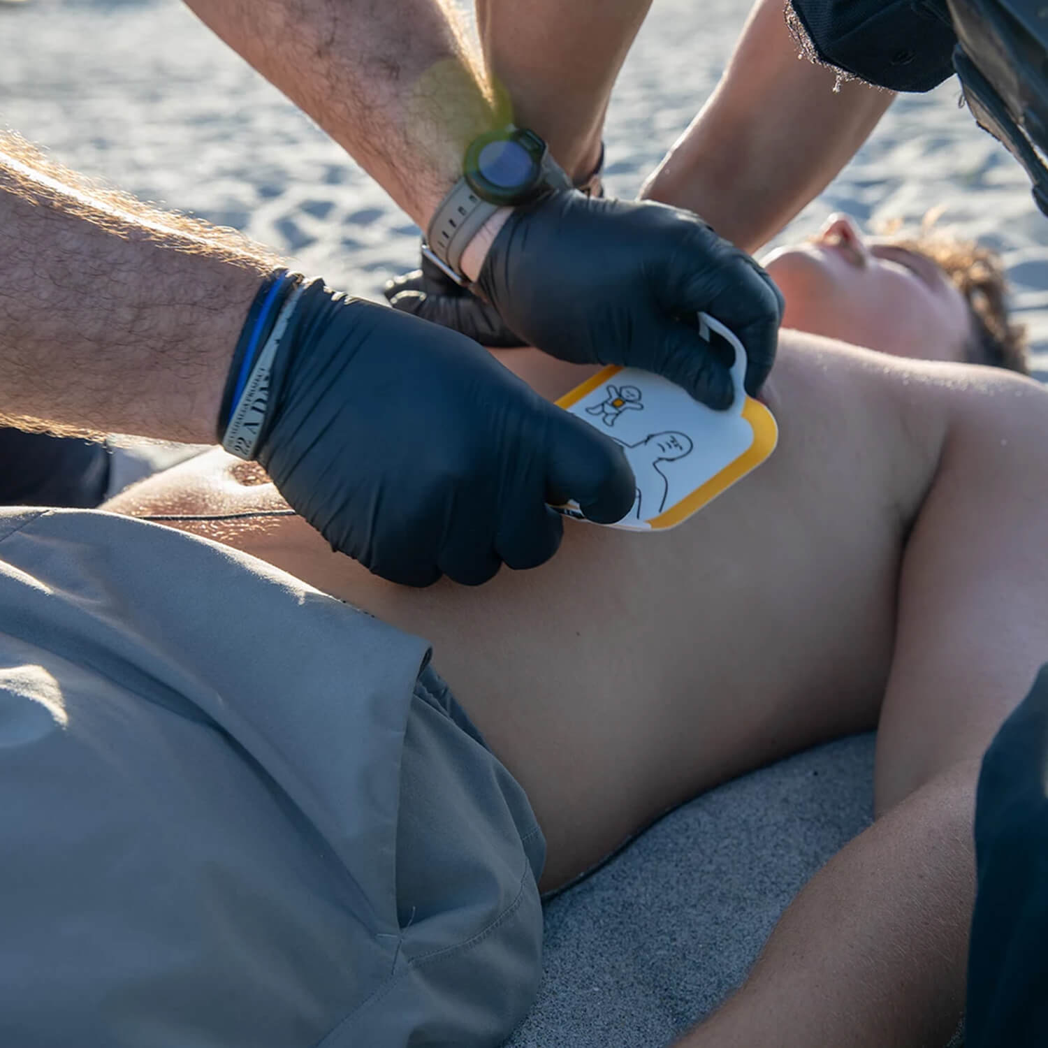 Lifepak CR2 defibrillator