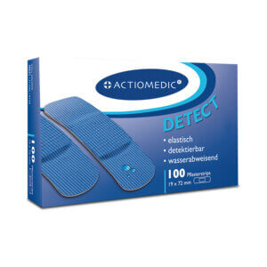 Actiomedic DETECT AQUATIC sebtapasz-készlet, 19 x 72 mm, 100 db